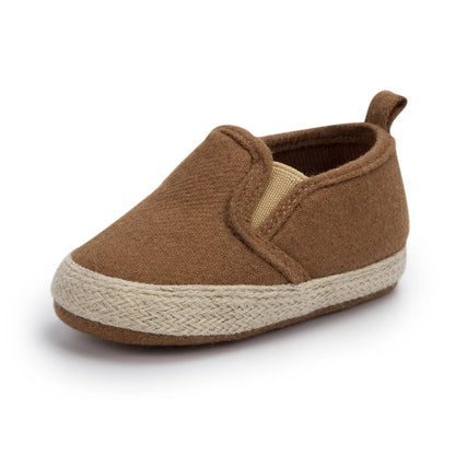 New Baby Shoes Boys Girls Casual Shoes Soft-sole Non-slip PU Leather Cotton Infant First Walkers Crib 4-colors Newborn