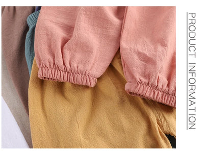 Summer Newborn Baby Pants Long Trousers Infant Girls Boys Leggings Thin Clothes Baby Clothing Kids PP Pants