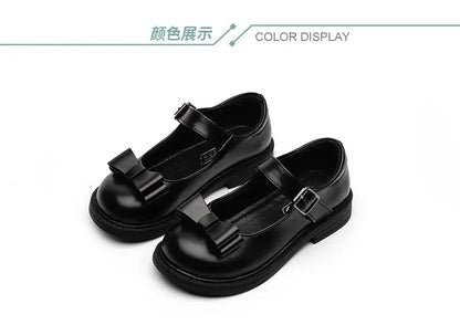 Children Shoes Kids Casual Shoes for Big Girls Kindergarten School Students Performance Shoes Bow-knot Soft 2022 Spring Autumn