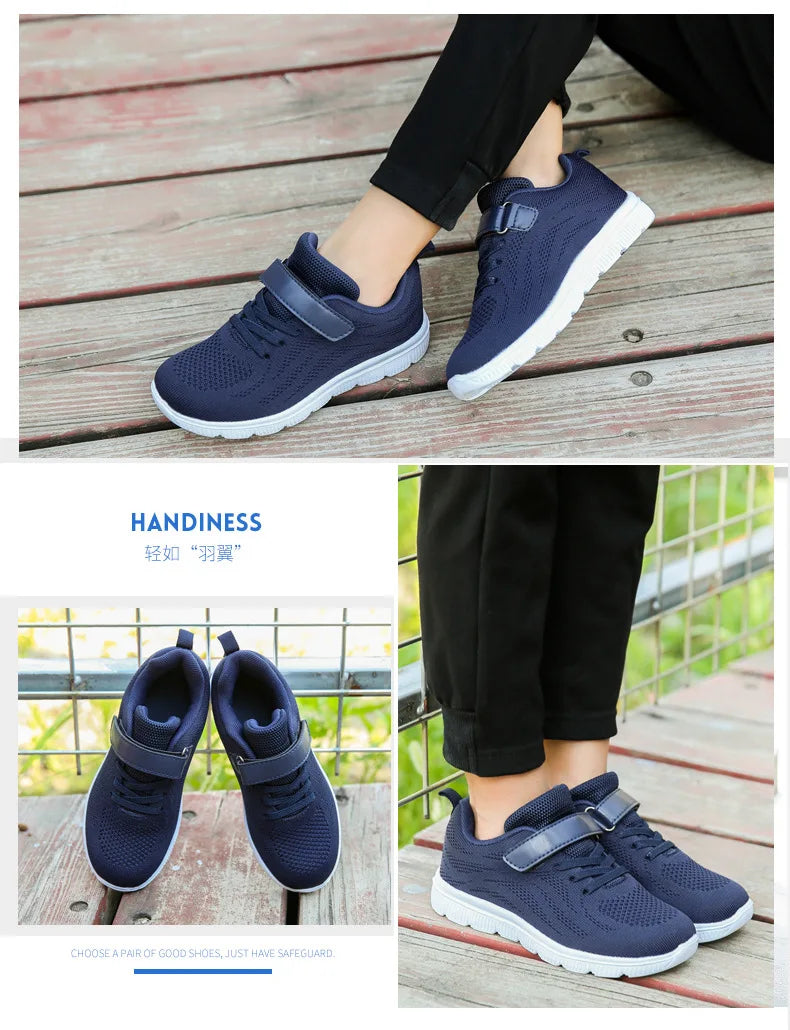 UncleJerry Children Summer Shoes for Boys and Girls Casual Sneakers with Comfortable Sole Supper Lightweight Kids Running Shoes