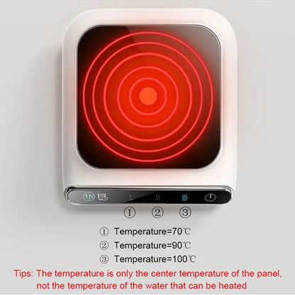 5V Cup Smart  USB Heated Mug Coaster Cup Heater Taza Calienta Agua Thermostatic Cup Mat Pad Oficina Hot Milk Coffee Warmer Pad