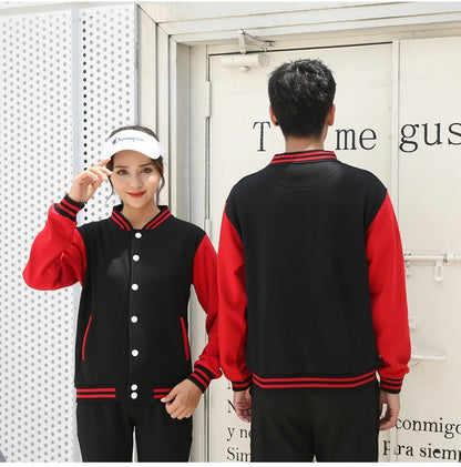 Baseball Jackets Men New Fashion Design Slim Fit College Varsity Coat Women's Jacket Support Custom Print Photo/Text