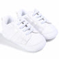 Boys And Girls Gentleman Shoes Soft Soled White Shoes Leisure Sports Shoes Newborn First Walk 0-18Months Bed Shoes