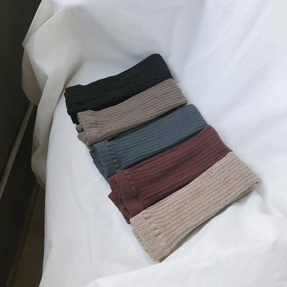 Baby Girls Leggings Kids Casual Long Pants For Toddler Kids Girls Skinny Trousers All-match Ribbed Cotton Legging Pant