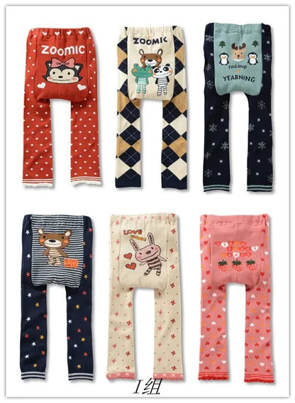 2025 Autumn Baby pants Long Trousers baby girls leggings newborn clothes boy harem pant baby clothing girl Tights
