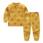 Spring Autumn New Baby Clothing Set Cartoon Cotton Baby Boys Clothing Girls Suit Set 0-3 Year Baby Clothes