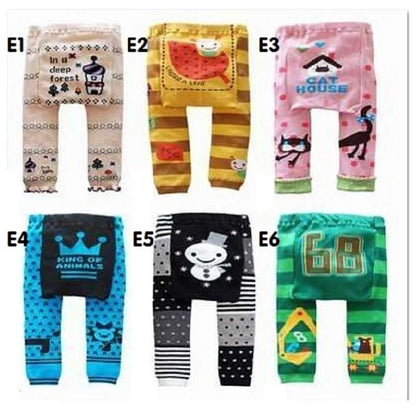 Animal Baby Girls Long Pants Newborn leggings Babies PP Pants 100% Cotton Baby Clothes Bebe Roupas