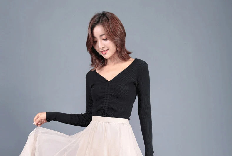 OHRYIYIE Beige Maxi Long Skirt Spring Autumn Women's 2025 New Summer Tulle Skirt Party Mesh A-line Skirts Female Juppe Longue