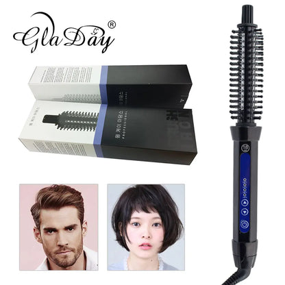 Ceramic Hair Brush Curler Electric Hair brush Comb Hair Curling Roller Hair Curling Iron