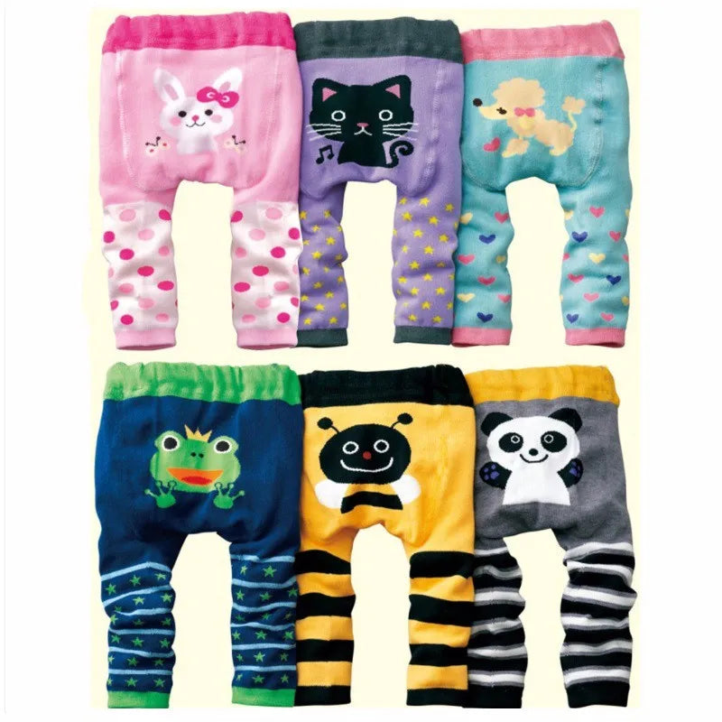 Animal Baby Girls Long Pants Newborn leggings Babies PP Pants 100% Cotton Baby Clothes Bebe Roupas