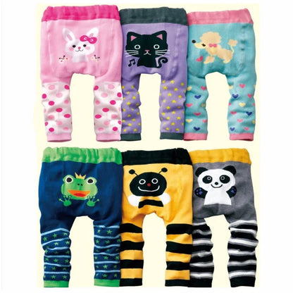 Animal Baby Girls Long Pants Newborn leggings Babies PP Pants 100% Cotton Baby Clothes Bebe Roupas