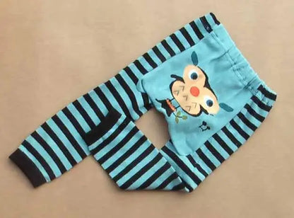 Animal Baby Girls Long Pants Newborn leggings Babies PP Pants 100% Cotton Baby Clothes Bebe Roupas