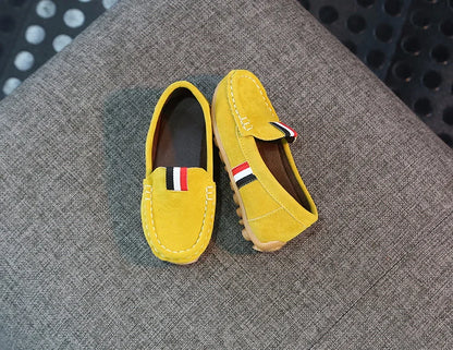 Fashion Soft Boys Shoes Kids Loafers Slip-on Children's Casual Sneakers For Toddler Big Boys 4 Colors Classic Classical Version