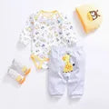 3/4PCS/LOT baby leggings Solid striped 3-12M Newborn Baby Pants Summer Cotton Infant boys Pants Unisex Baby Gril Trousers