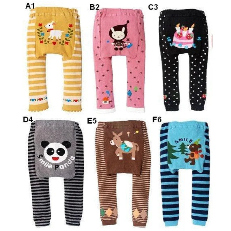 Animal Baby Girls Long Pants Newborn leggings Babies PP Pants 100% Cotton Baby Clothes Bebe Roupas