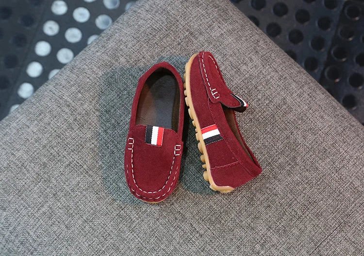 Fashion Soft Boys Shoes Kids Loafers Slip-on Children's Casual Sneakers For Toddler Big Boys 4 Colors Classic Classical Version