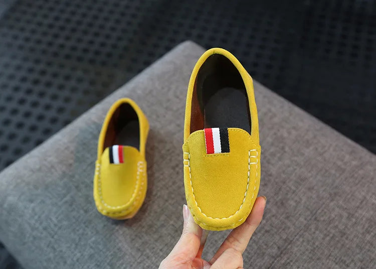 Fashion Soft Boys Shoes Kids Loafers Slip-on Children's Casual Sneakers For Toddler Big Boys 4 Colors Classic Classical Version