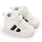 Boys And Girls Gentleman Shoes Soft Soled White Shoes Leisure Sports Shoes Newborn First Walk 0-18Months Bed Shoes
