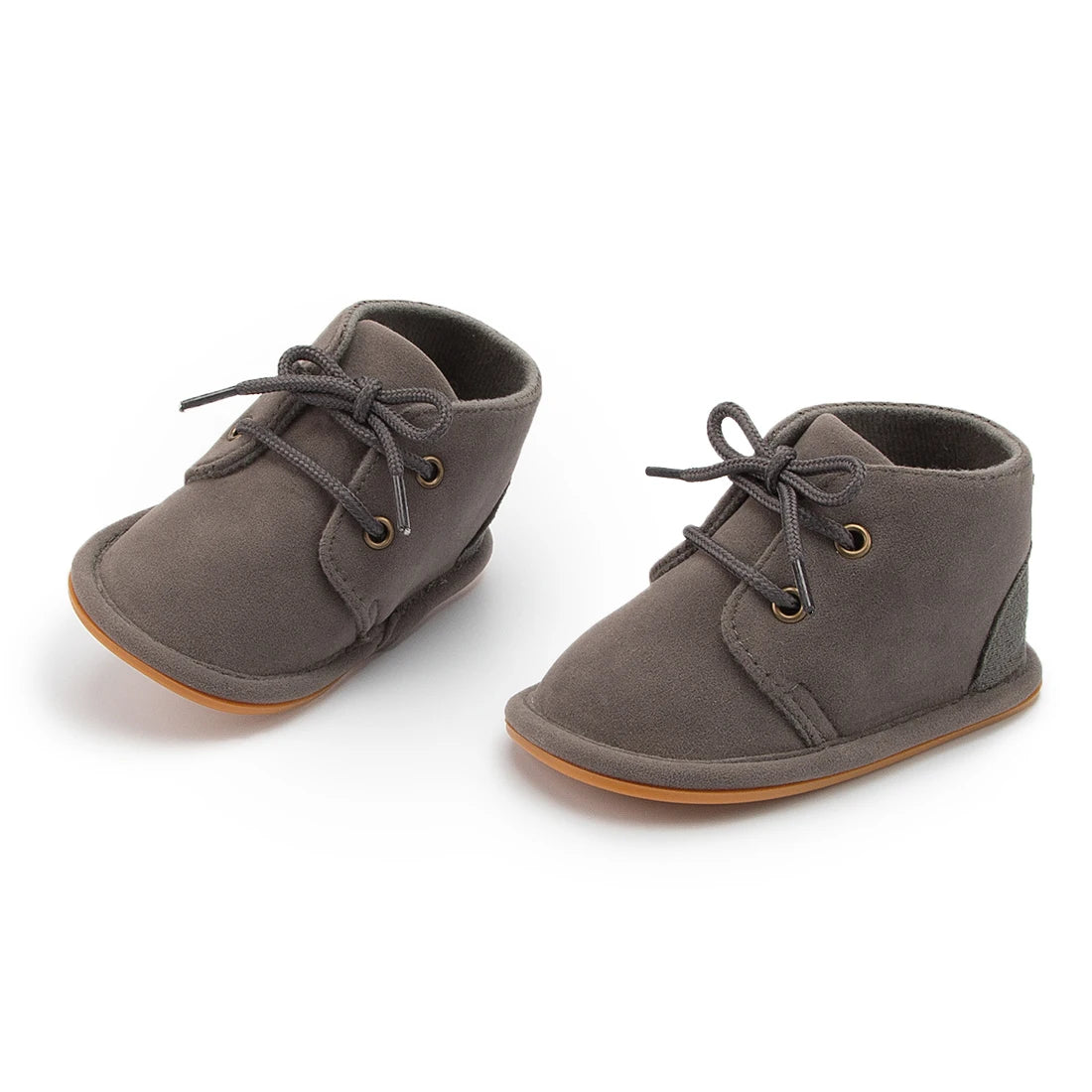 KIDSUN Baby Shoes Boys Classical Cotton Non-slip Soft-Sole Rubber Sole Toddler Girl Boots Infant Crib First Walkers 3-Colors