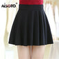 Korean New 2025 Women Skirt Autumn Winter High Waisted falsas Female Saia Pleated falsa Skirts Pleated Skirt