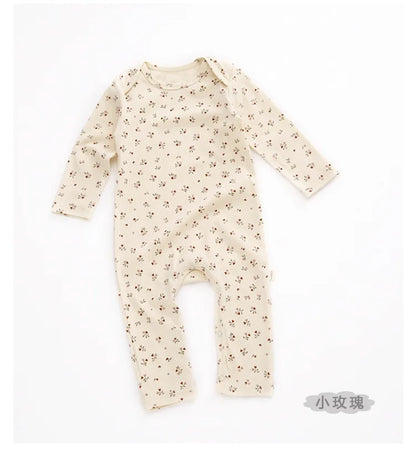 KS Baby Romper Boys Girls Crawling Suit Long Sleeve Rompers Newborn Bodysuit Brand Lemon Clothes Cotton Onesie One-piece