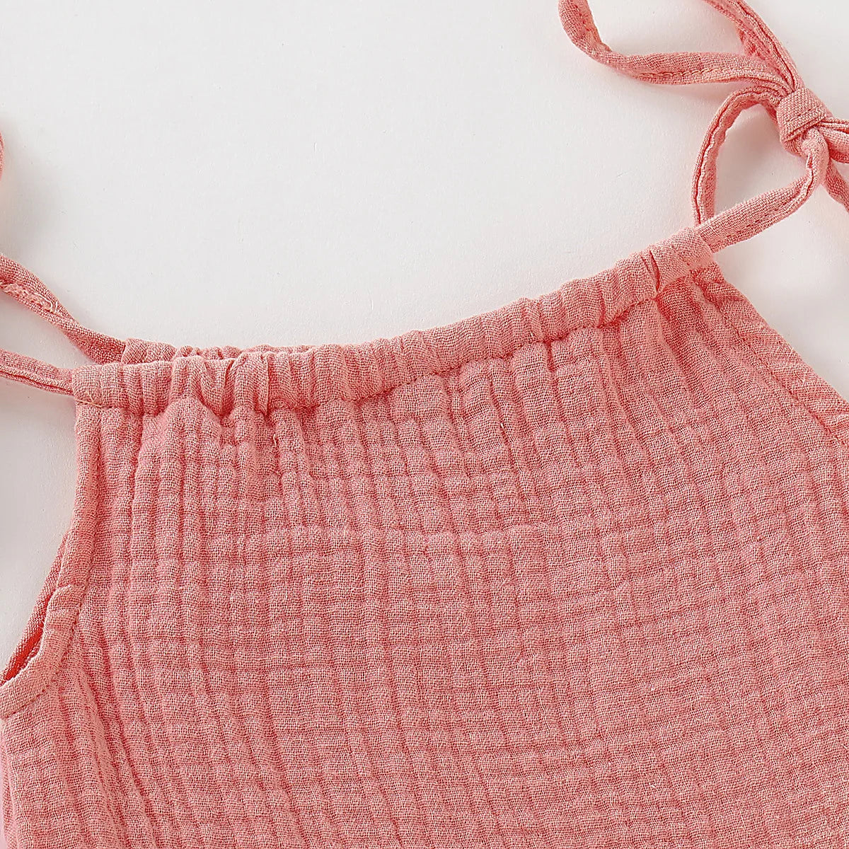 Summer Toddler Baby Girl Sleeveless Ruffles Dress Sarafan Kids Cotton Linen Muslin Slip Dresses Clothing