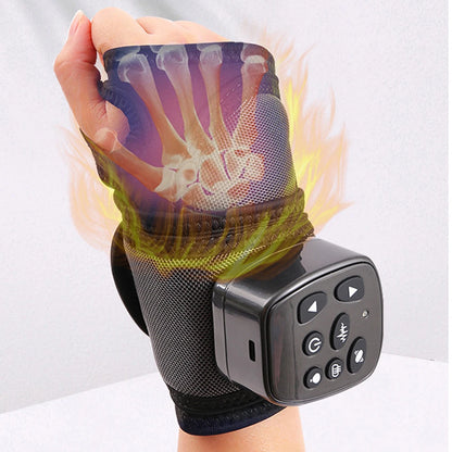 Smart Wrist Massager Hand Compression Air Massager Electric Heating Vibration Brace  And Hand Relief Treatments Device