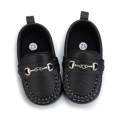 New Baby Shoes Girls Boys Casual Shoes Leather Cotton Non-slip Soft-sole Infant Toddler First Walkers 3-colors 0-18M