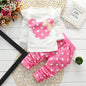 Winter Girls Clothes Set T-shirt+ pants 2 pcs Children's Clothing Fashion Baby Outset Newborn Baby Cotton Suit