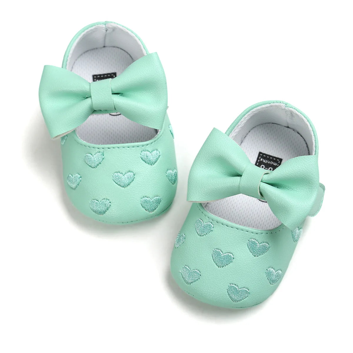 Meckior Baby Shoes Newborn Infant Boy Girl First Walker PU Sofe Sole Princess Bowknot Fringe Toddler Baby Crib Shoes Casual