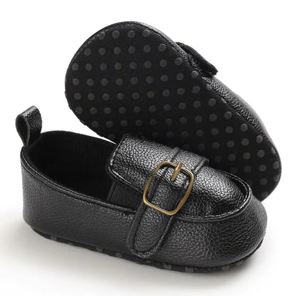 0-18M Baptism Newborn Baby Pre walker Girls Boys Casual Shoes Leather Non-Slip Soft-Sole Infant Toddler First Walkers
