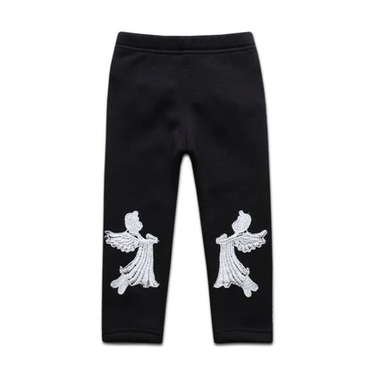 Sale Baby Girls Winter Leggings Children Plus Velvet Pants Thicken Warm Long Trousers for Kids Skinny Pencil Pants 0-3 Year