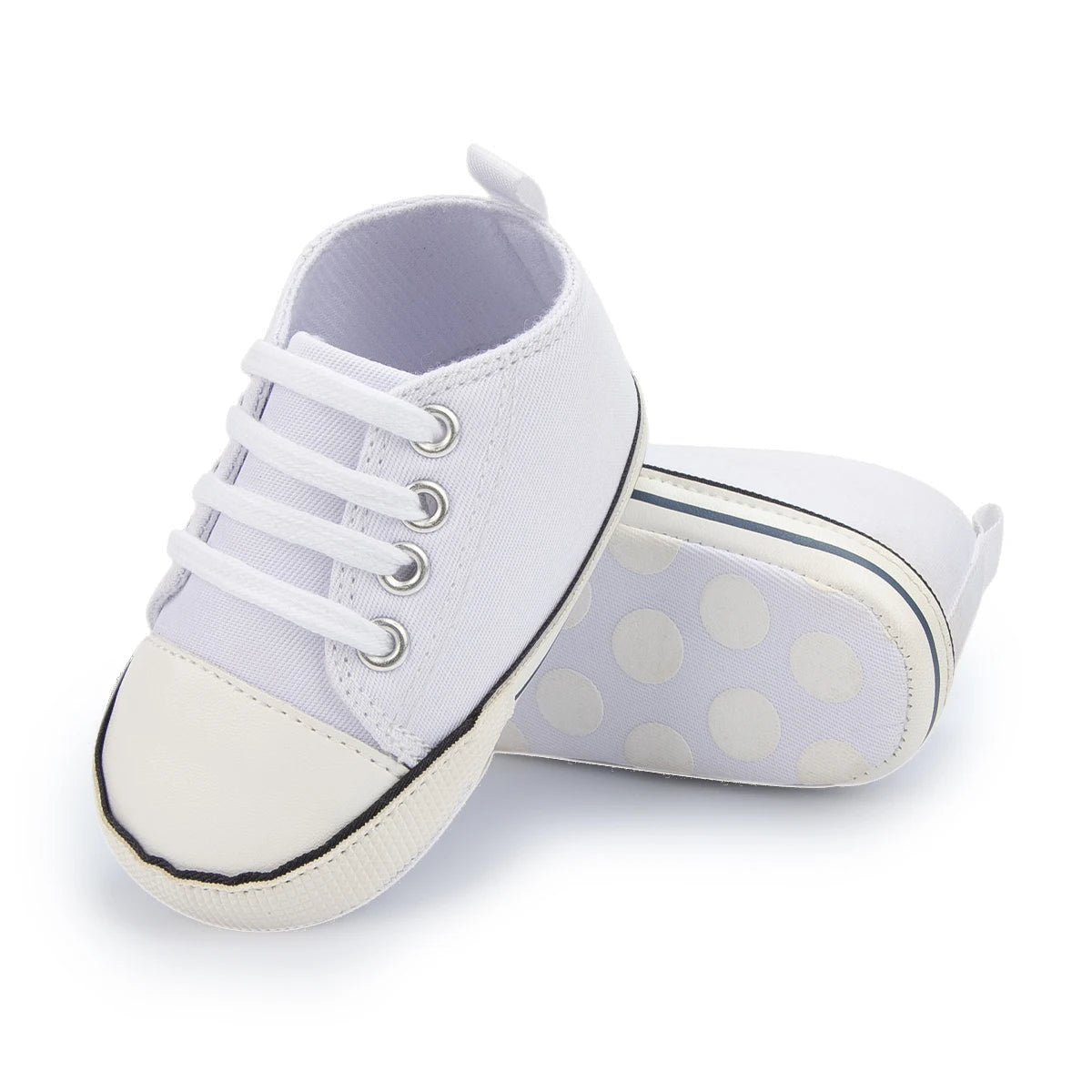 Meckior New Baby Canvas Sneakers Anti-slip Soft Plaid Baby Boy Girl Shoes Newborns First Walkers Infant Baby Unisex Casual Shoes