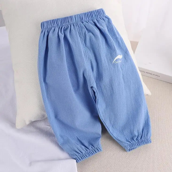 Summer Newborn Baby Pants Long Trousers Infant Girls Boys Leggings Thin Clothes Baby Clothing Kids PP Pants