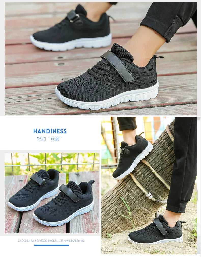 UncleJerry Children Summer Shoes for Boys and Girls Casual Sneakers with Comfortable Sole Supper Lightweight Kids Running Shoes