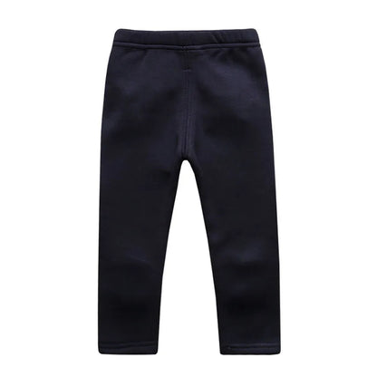 Sale Baby Girls Winter Leggings Children Plus Velvet Pants Thicken Warm Long Trousers for Kids Skinny Pencil Pants 0-3 Year