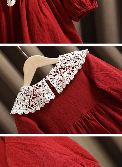 Spring baby girl clothes lace long sleeve dress costume for toddler girl baby birthday kids clothing straight long dresses dress