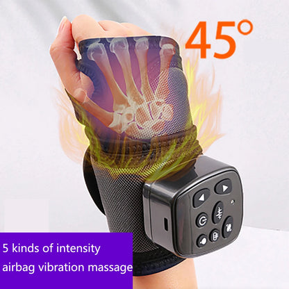 Smart Wrist Massager Hand Compression Air Massager Electric Heating Vibration Brace  And Hand Relief Treatments Device