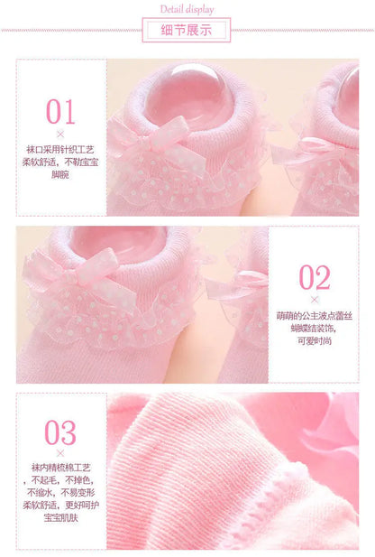 Newborn Baby Girl Dress Clothes 0 3 6 Months Princess Pink Dress White Baptism Outfit Party Dress Headband Socks Set Clothing