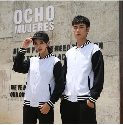 Baseball Jackets Men New Fashion Design Slim Fit College Varsity Coat Women's Jacket Support Custom Print Photo/Text