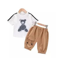 2025 New Kids Baseball Clothing Sets Boys Girls Casual Sports Suit Coat Pant 2Pcs Spring Autumn Thin Baby Tracksuit Outfits 1-4Y