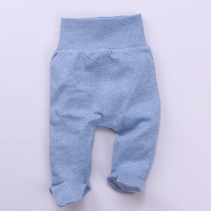 Baby pants cotton baby footies leggings children clothing newborn baby boys pants girls pants high elasticity baby trousers