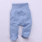 Baby pants cotton baby footies leggings children clothing newborn baby boys pants girls pants high elasticity baby trousers