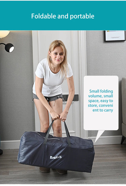 IMBABY Newborn Baby Bed Multifunctional Baby Cribs Foldable Baby Cot With Diaper Table Crib Cradle Double Decker Cribs for Baby