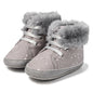 Winter New Baby Boy Girl Boots Cotton Soft-Sole Non-Slip Warm Toddler First Walkers Infant Crib Shoes
