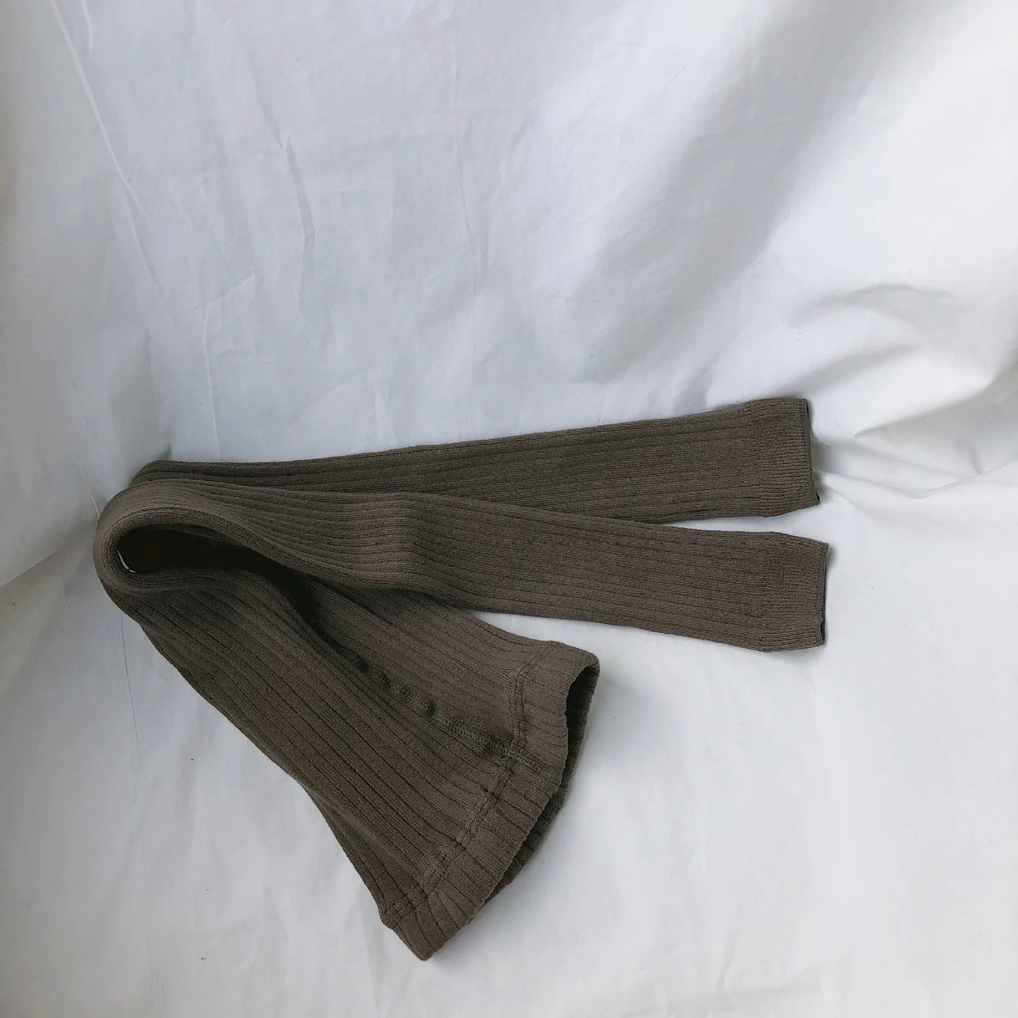 Baby Girls Leggings Kids Casual Long Pants For Toddler Kids Girls Skinny Trousers All-match Ribbed Cotton Legging Pant