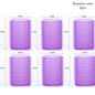 Hair Rollers Self Grip Hook Hair Curlers Heatless Roller Salon Dressing Curlers Jumbo Size Sticky Hair Styling Tools