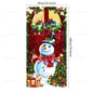 Christmas Decorations Door Cover Banner Cute Snowman Bear Gift Backdrop Xmas Party Indoor Outdoor Background Decor Supplies