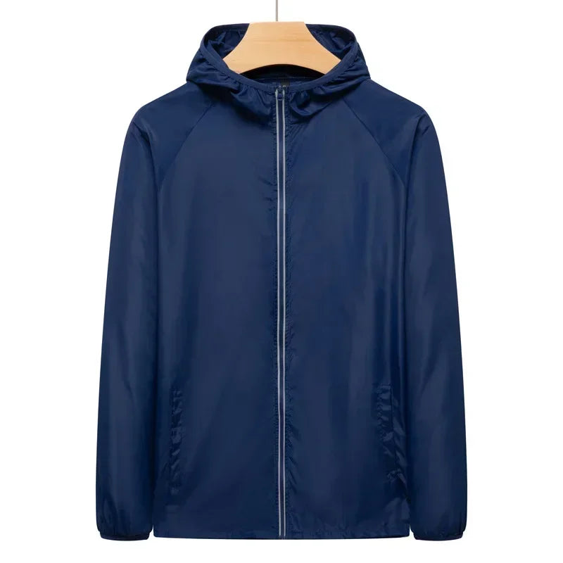 Men's Hiking Jackets Waterproof Women Sun Protection Windbreaker Camping Climbing Outdoor Coat Unisex Portable Clothes