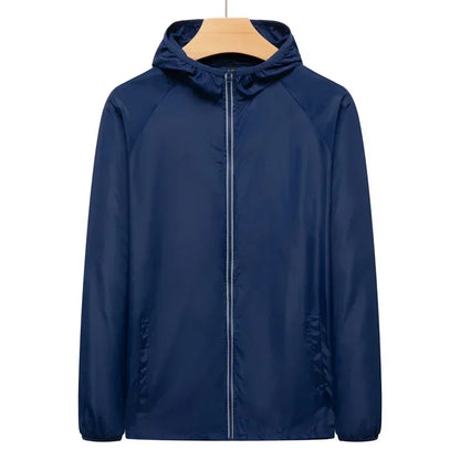 Men's Hiking Jackets Waterproof Women Sun Protection Windbreaker Camping Climbing Outdoor Coat Unisex Portable Clothes